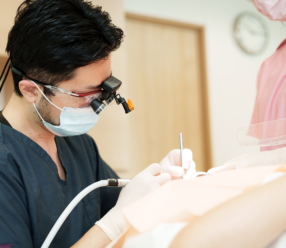 痛みに配慮した治療